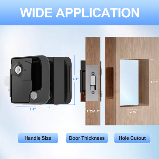 Marsram Zinc Alloy Metal Rv Door Lock