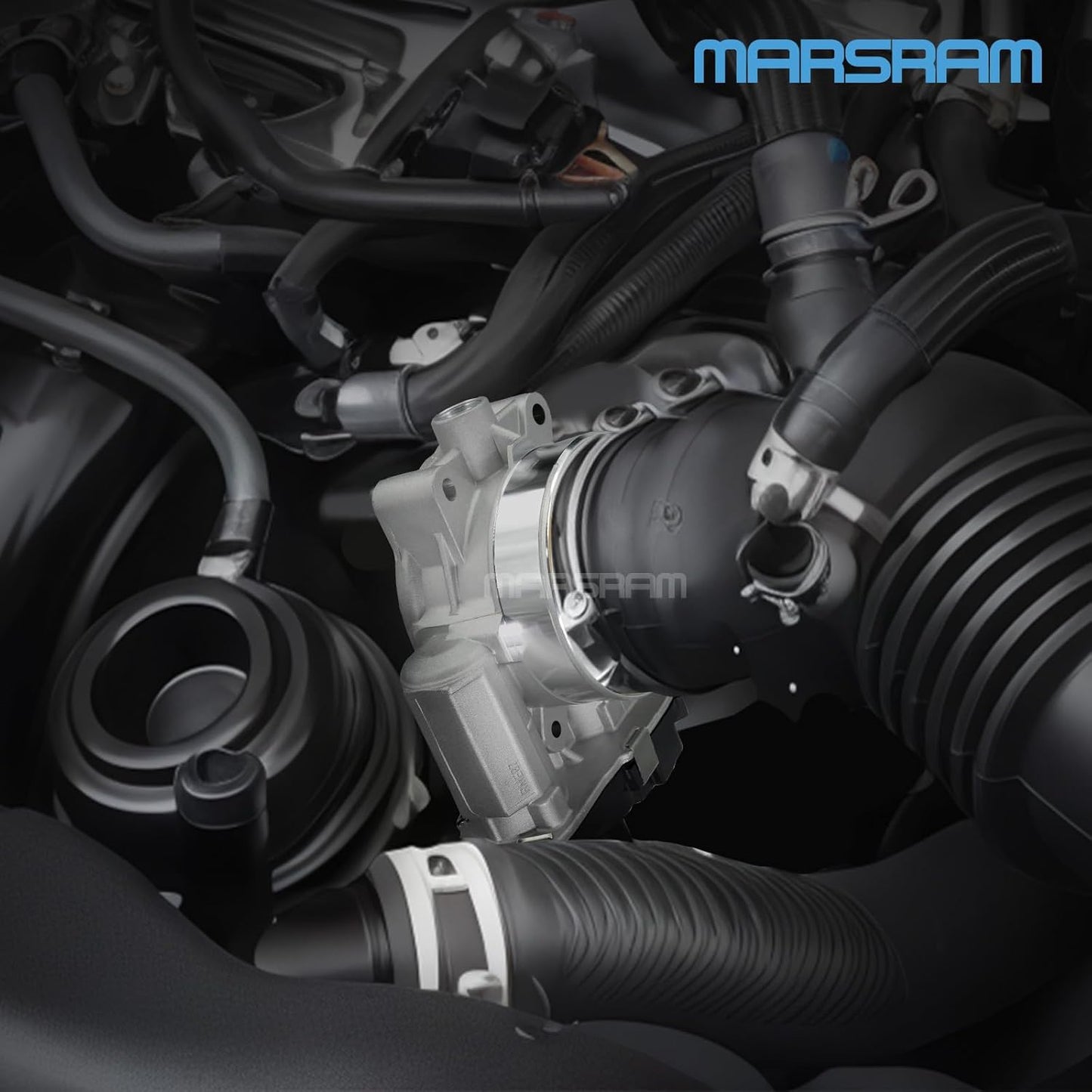 Marsram Electronic Throttle Body Fit for 2006-2008 Chevy Silverado Suburban Express Avalanche, GMC Yukon Envoy Savana, Cadillac Escalade, Saab Hummer Buick 4.8/5.3/6.0/6.2L OE: 12580760 12679524