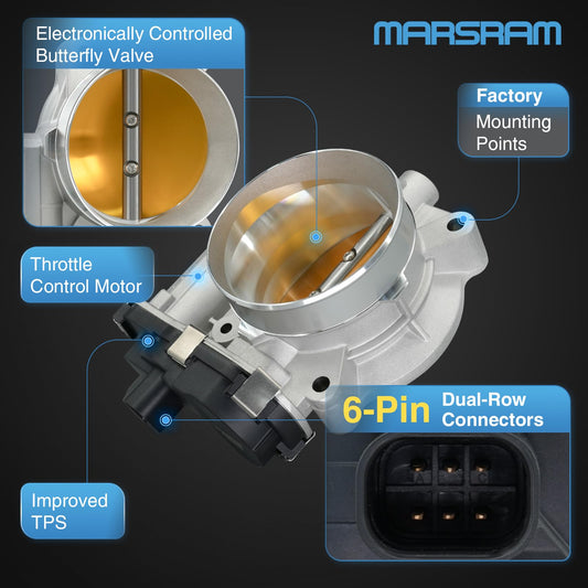 Marsram Electronic Throttle Body 12601387 12629992 217-3151