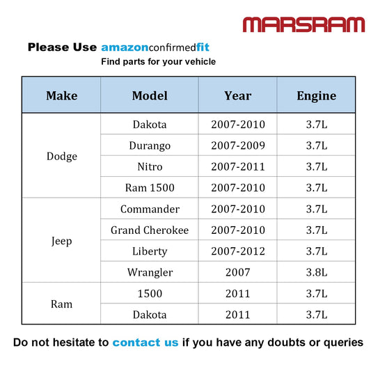 Marsram Electronic Throttle Body 04861661AA 04861661AB 977-785