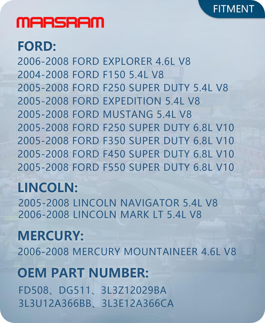 Marsram Ignition Coil Pack FD508 DG511 8pcs