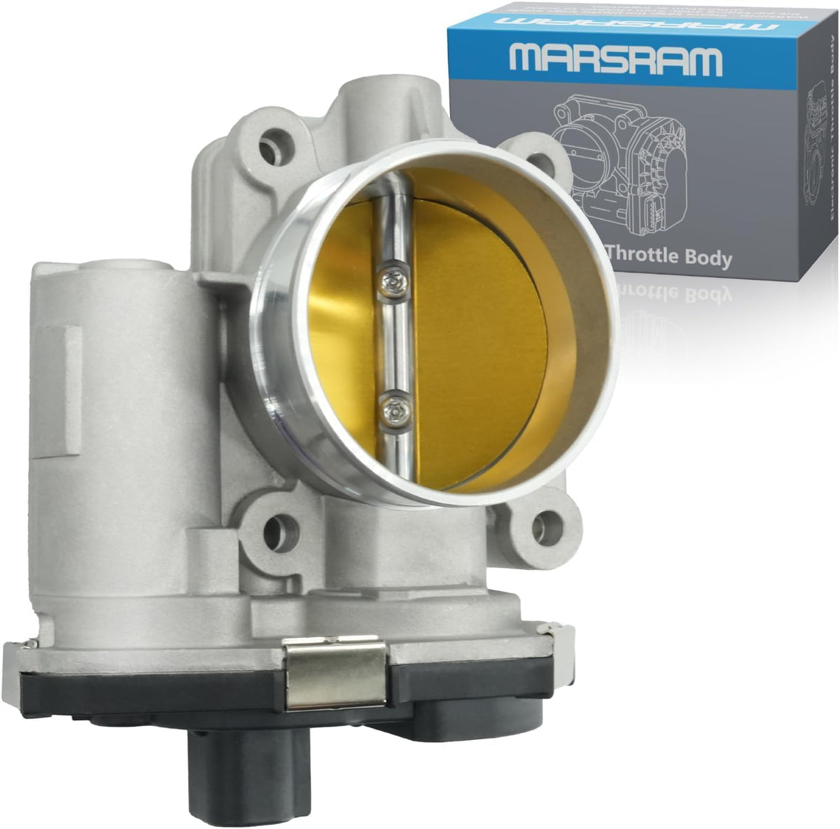 Marsram Throttle Body Fits For 2008-2011 Chevy Malibu, 2010-2011 Equinox