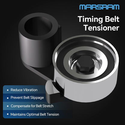 Marsram Timing Belt Kit with Water Pump Compatible with Honda Acura Saturn, 2003-2017 Accord 2006-2013 Pilot Odyssey Ridgeline MDX TSX TL 3.0L 3.2L 3.5L 3.7L V6, Replaces TKH-002 19200RDVJ01 TCKWP329