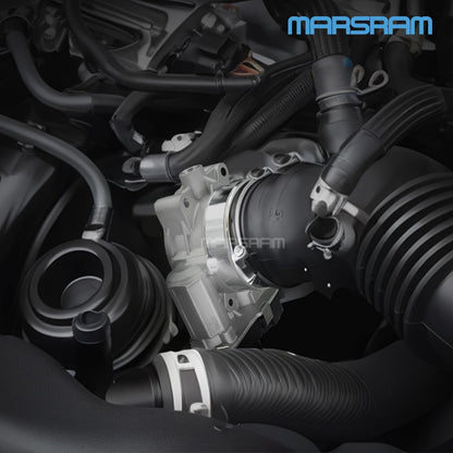 Marsram Electronic Throttle Body Fit for 2006-2008 Chevy Silverado Suburban Express Avalanche, GMC Yukon Envoy Savana, Cadillac Escalade, Saab Hummer Buick 4.8/5.3/6.0/6.2L OE: 12580760 12679524