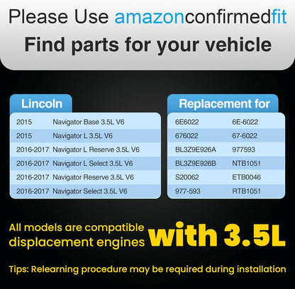 Marsram Throttle Body Fit for Ford Lincoln, 3.5L V6, Replaces BL3Z9E926B