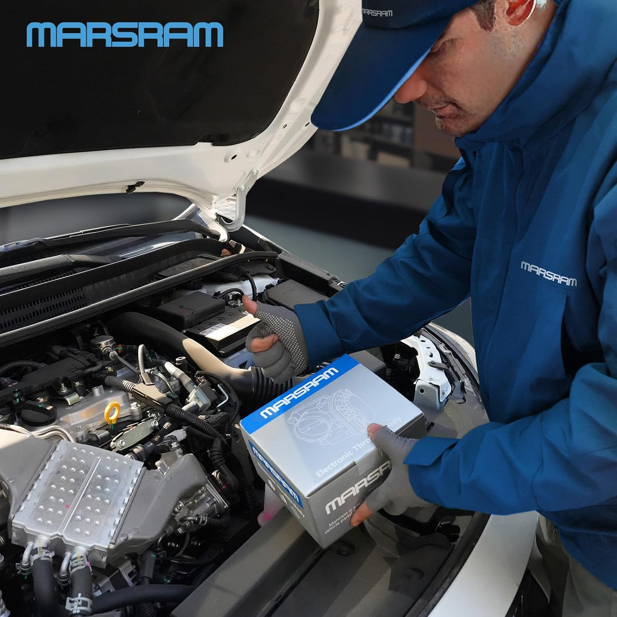 Marsram Electronic Throttle Body Fit for 2003-2007 Chevy Trailblazer 4.2L