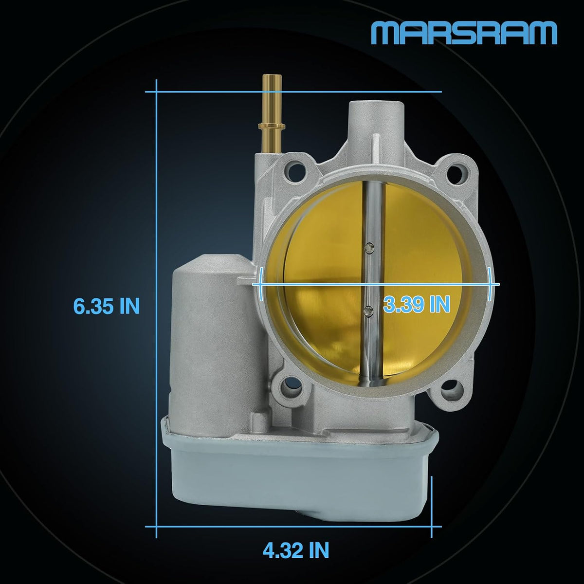 Marsram Electronic Throttle Body Fit for 2003-2007 Chevy Trailblazer 4.2L