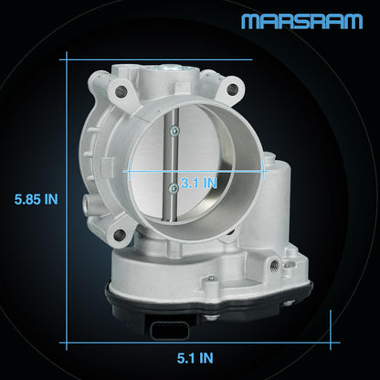 Marsram Throttle Body Fit for Ford Lincoln, 3.5L V6, Replaces BL3Z9E926B