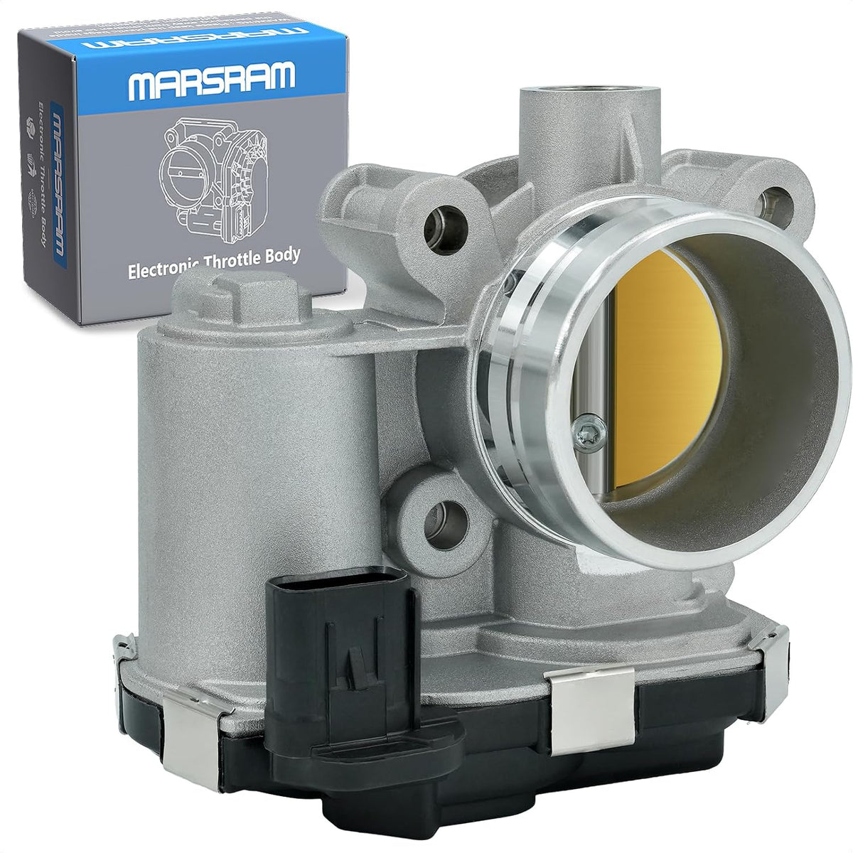 Marsram Throttle Body Fit for GMC Chevy Buick, Replaces 12671379 12659491